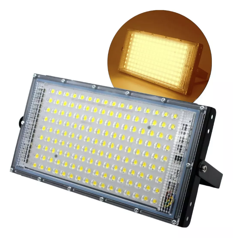 Reflector Led Para Exterior Luz Cálida 50W MZWW50W Imagen principal del producto