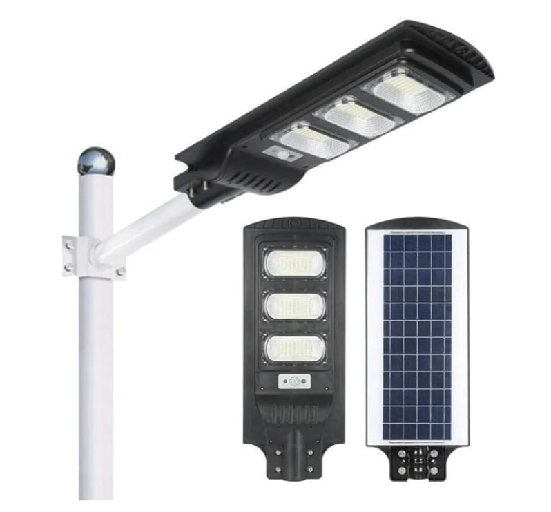 Caja 10 pz Lampara Suburbana Con Celda Solar SYT100W Imagen secundaria del producto