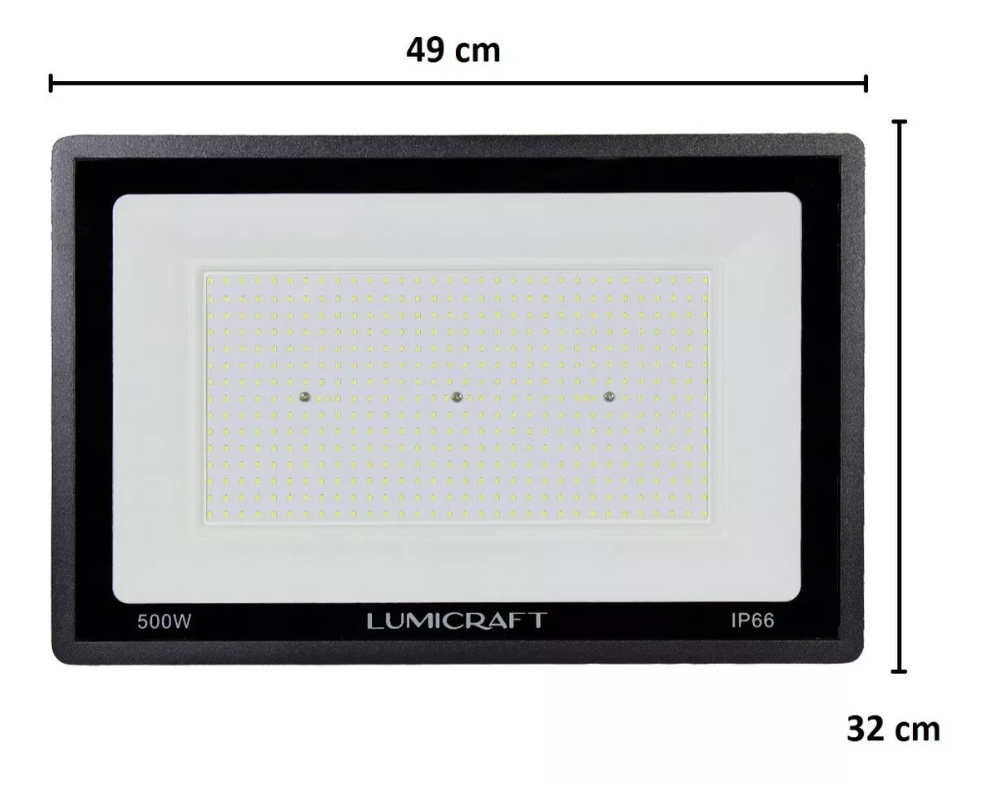 Caja Reflector Fino Multi- voltaje RF500W