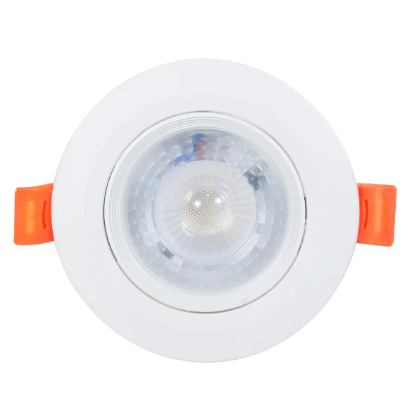 Mini Plafón LED Dirigible Plástico 12W Luz Blanca 1803