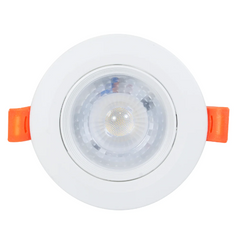 Mini Plafón LED Dirigible Plástico 12W Luz Blanca 1803