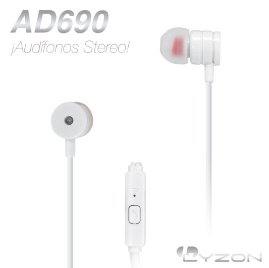 Audífonos con Calidad Estéreo AD690