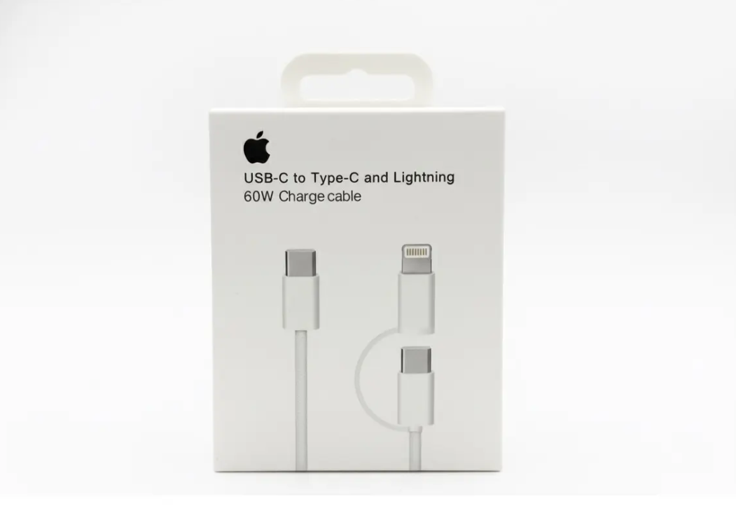 LE-USB-C a C y LIGHTNING 3 En 1