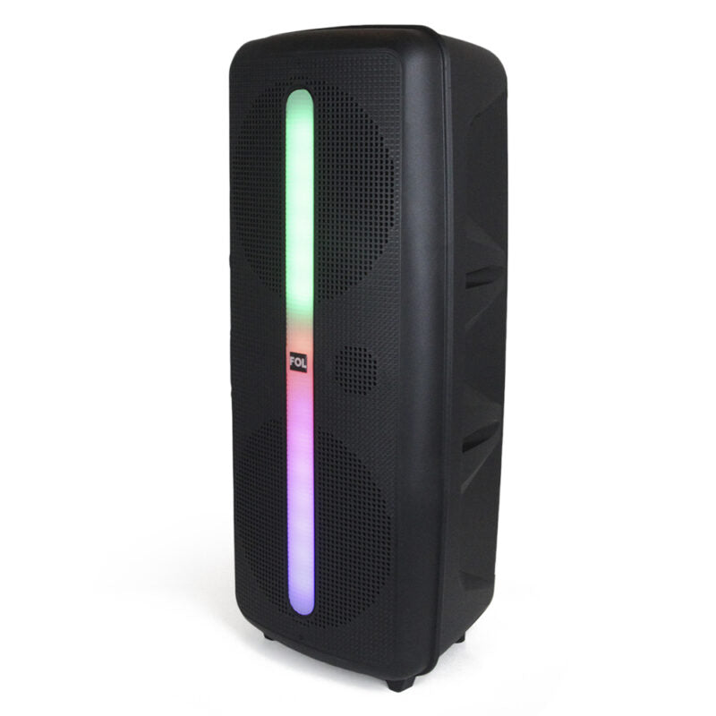 BOCINA PORTATIL CON MICROFONO Y LUZ   L282 Imagen secundaria del producto