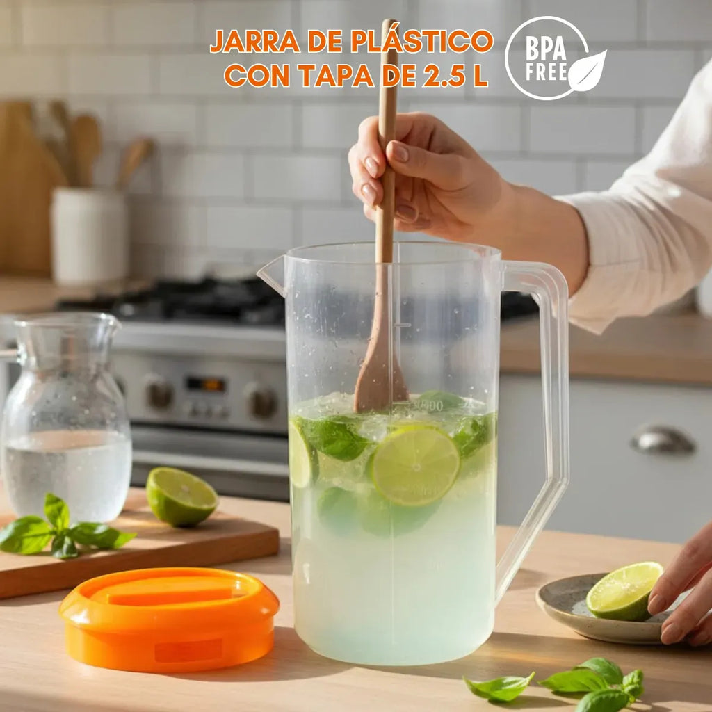 JARRA TRANSPARENTE 2.5L