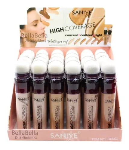 Corrector Liquido Con Esponja High Coverage R8002 Imagen principal del producto