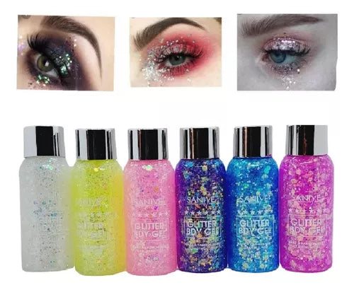 Glitter líquido de colores  r9011