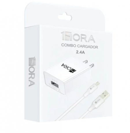 1HORA Cargador Carga Rapida 12w Entrada V8 GAR124 Imagen principal del producto