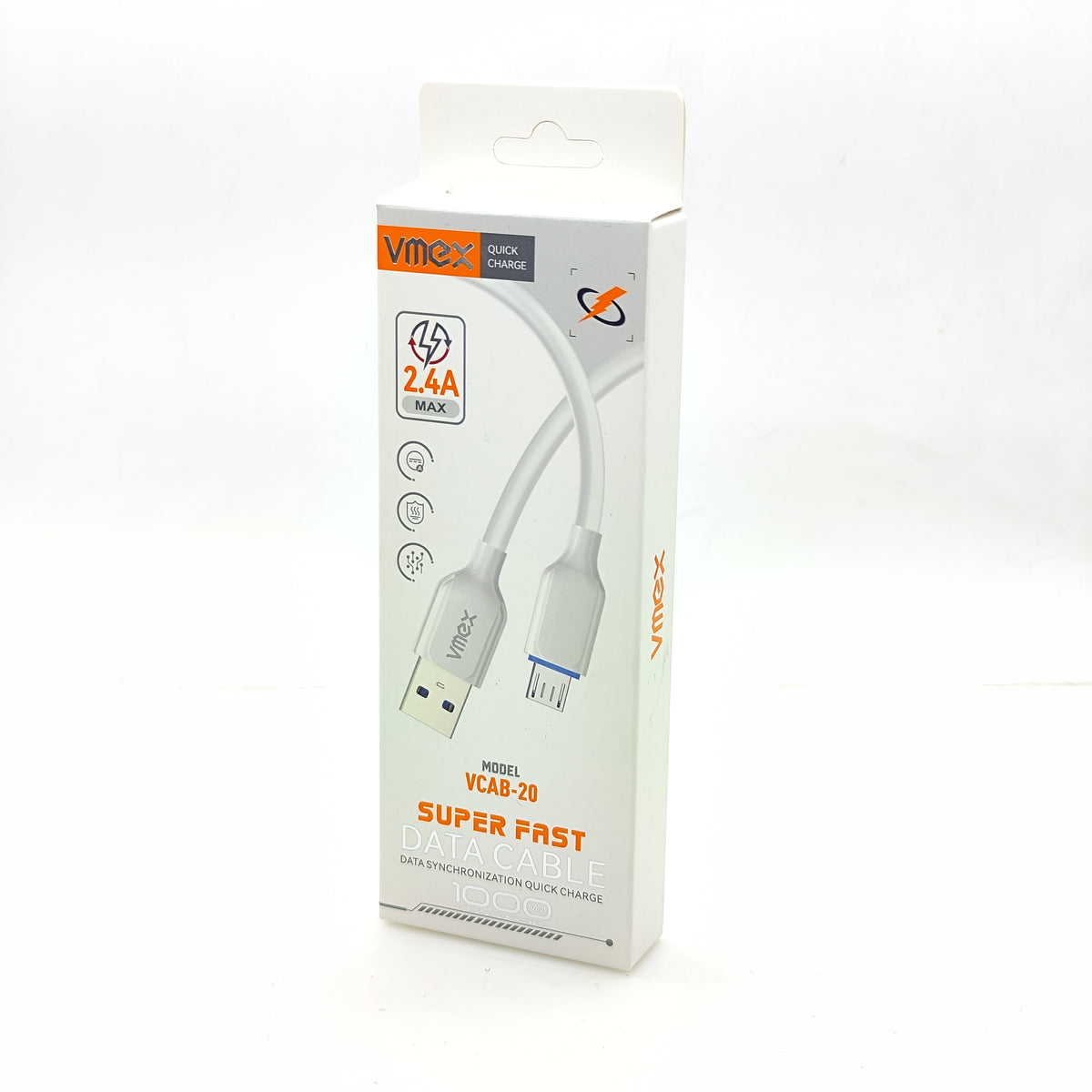 Vcab Cable Tipo C cargador rápido VCAB-20TC – Mishop Mexico