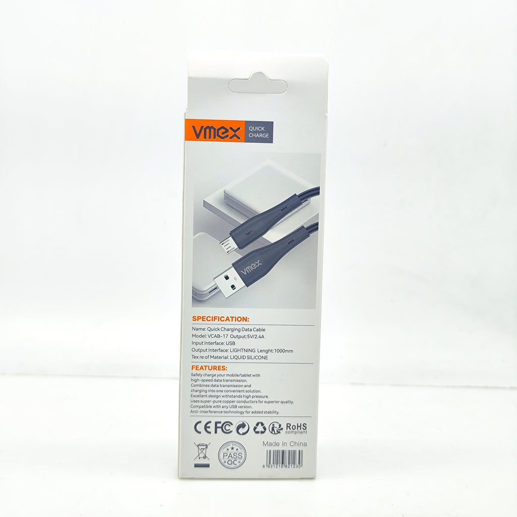 Cable Iphone 2.4A VMEX VCAB-17IP