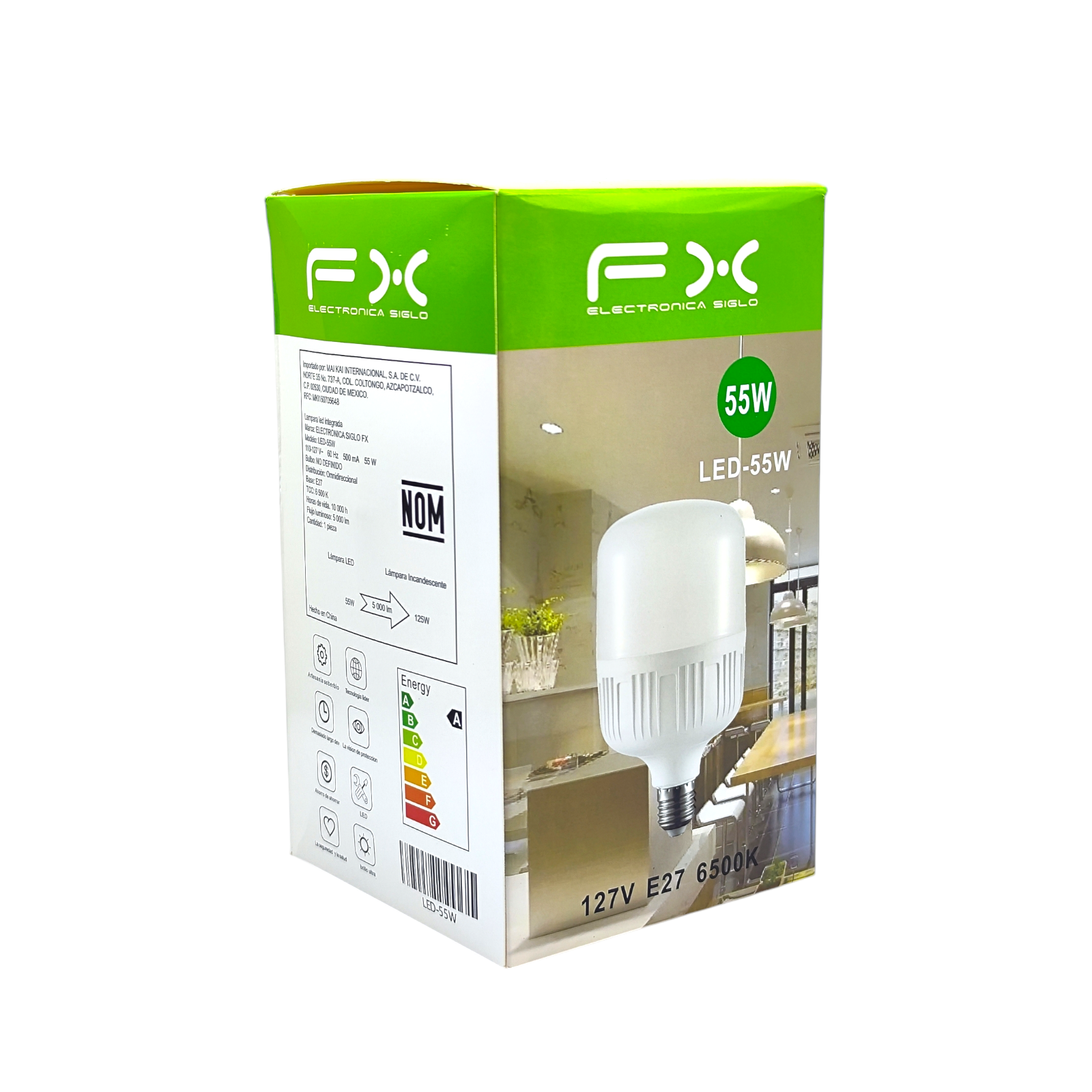 Foco Bala 55W FX Imagen principal del producto