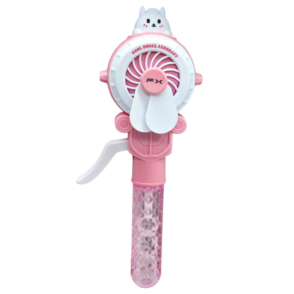 Mini Ventilador Portatil Con Burbujas FX