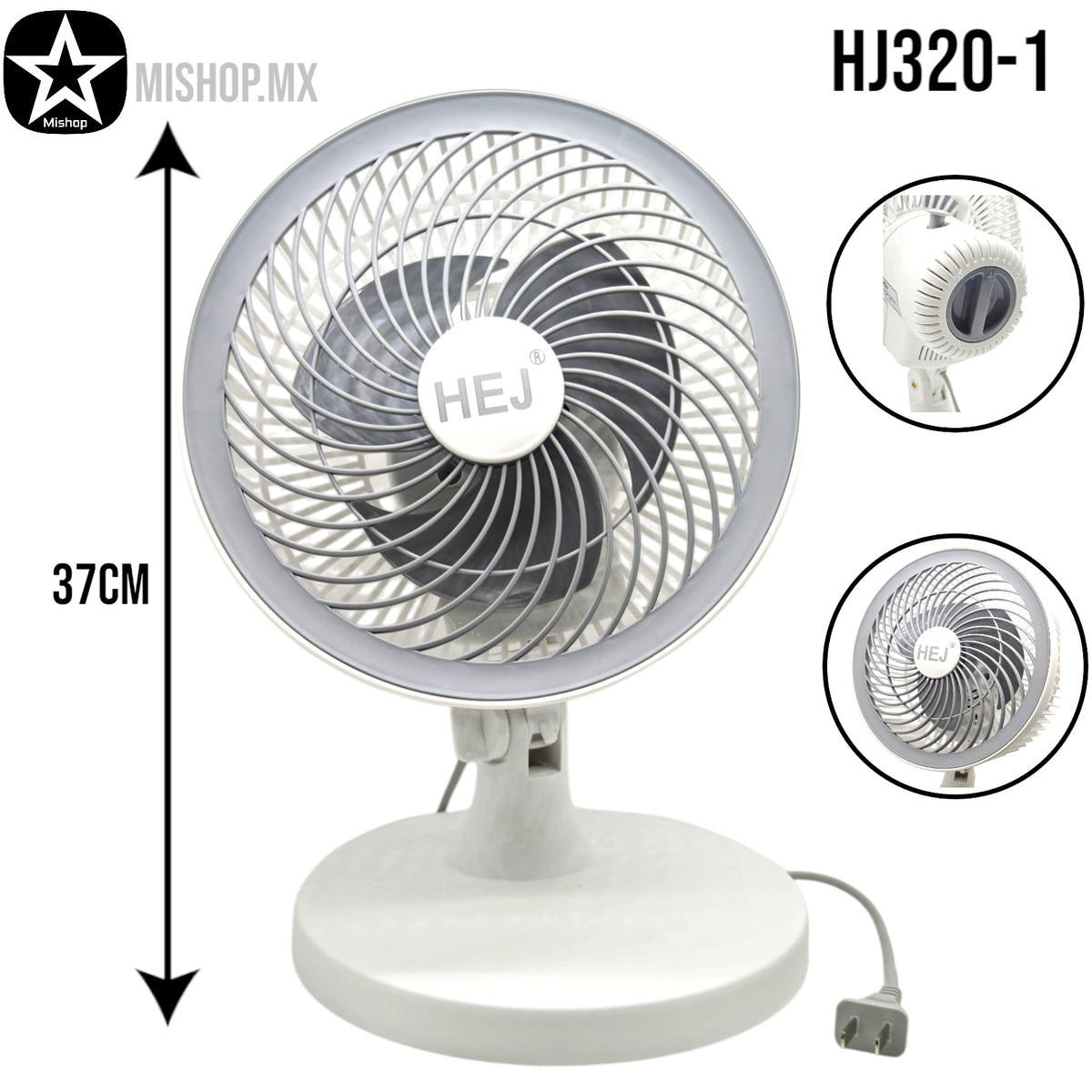 Ventilador De Escritorio VMEX HJ320-1