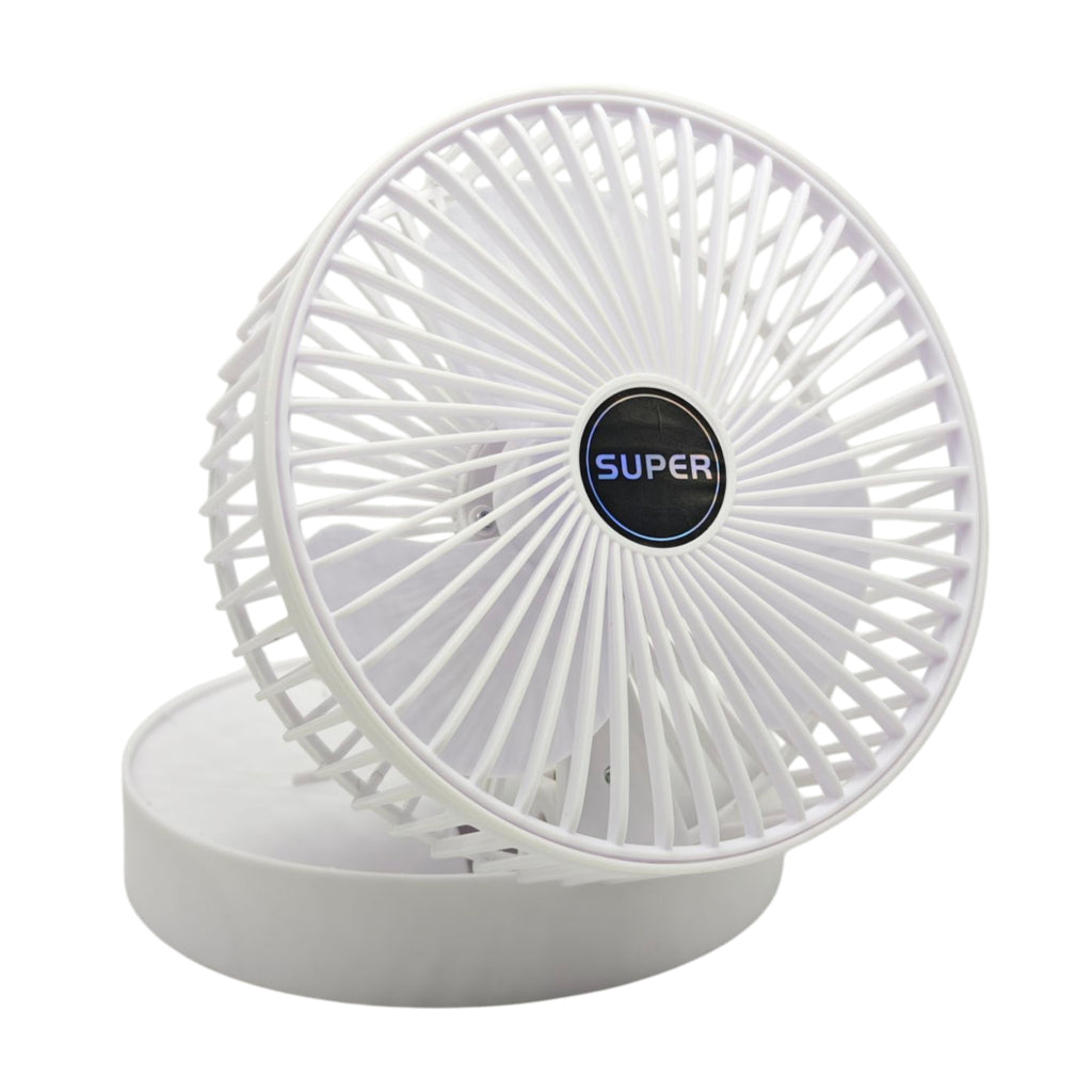 Ventilador Recargable Con Entrada V8 HJ-013
