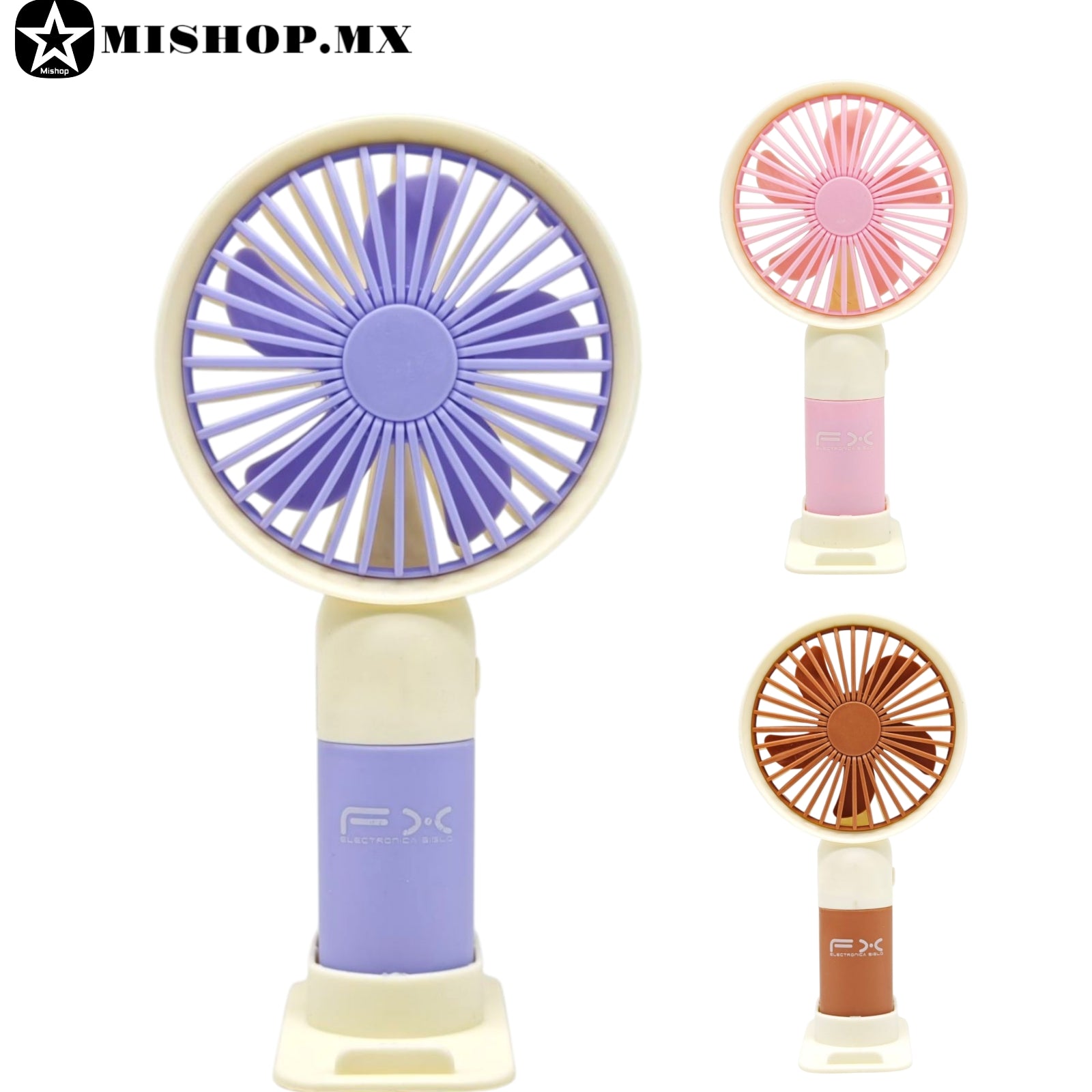 Mini Ventilador Portátil Recargable FX Imagen principal del producto