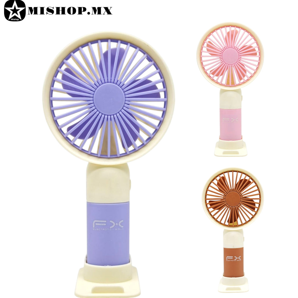 Mini Ventilador Portátil Recargable FX