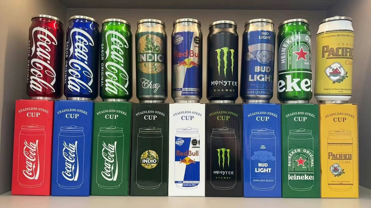 Termo De Lata De Cerveza 500 ml Imagen principal del producto
