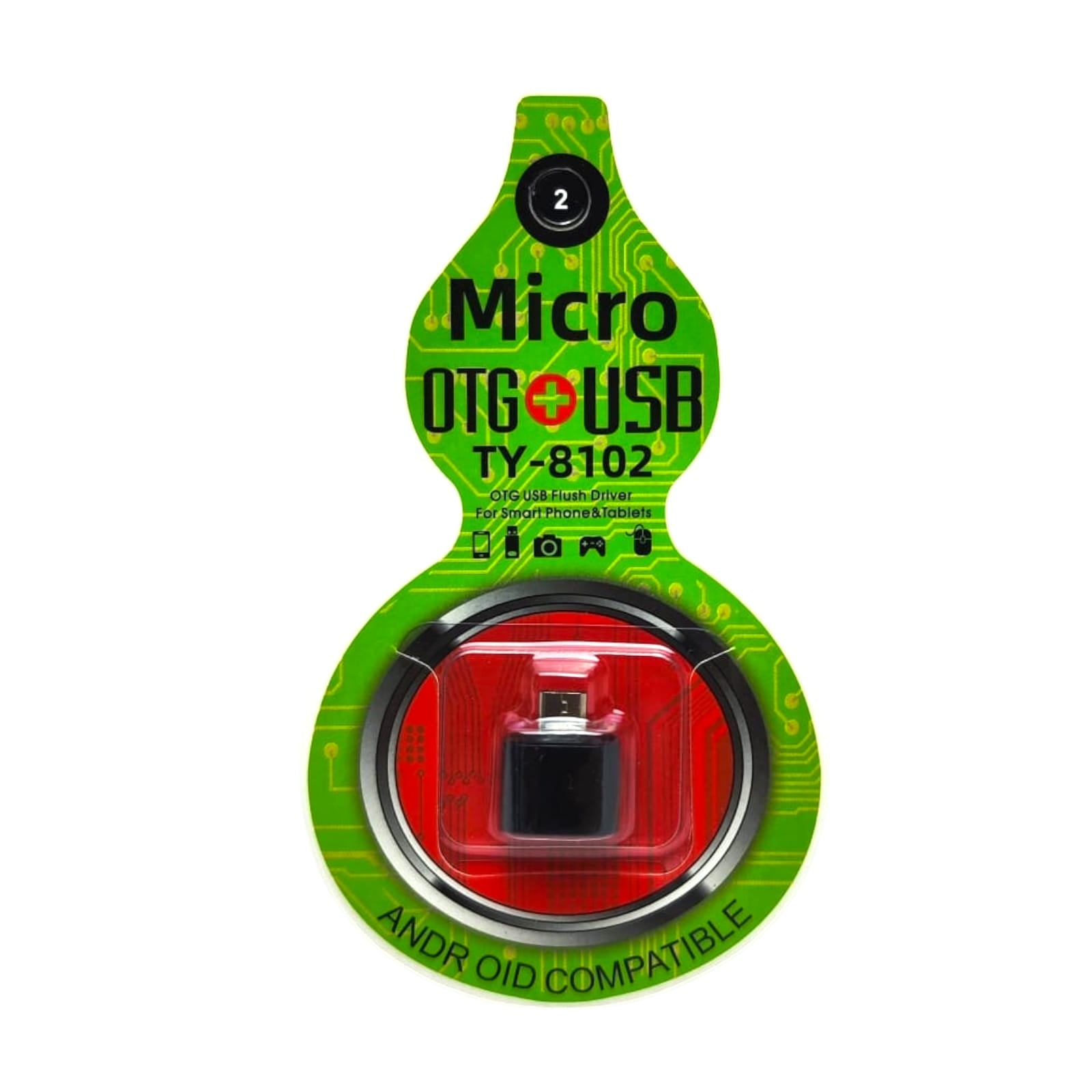 Adaptador OTG USB A V8 TY-8102v8 Imagen secundaria del producto