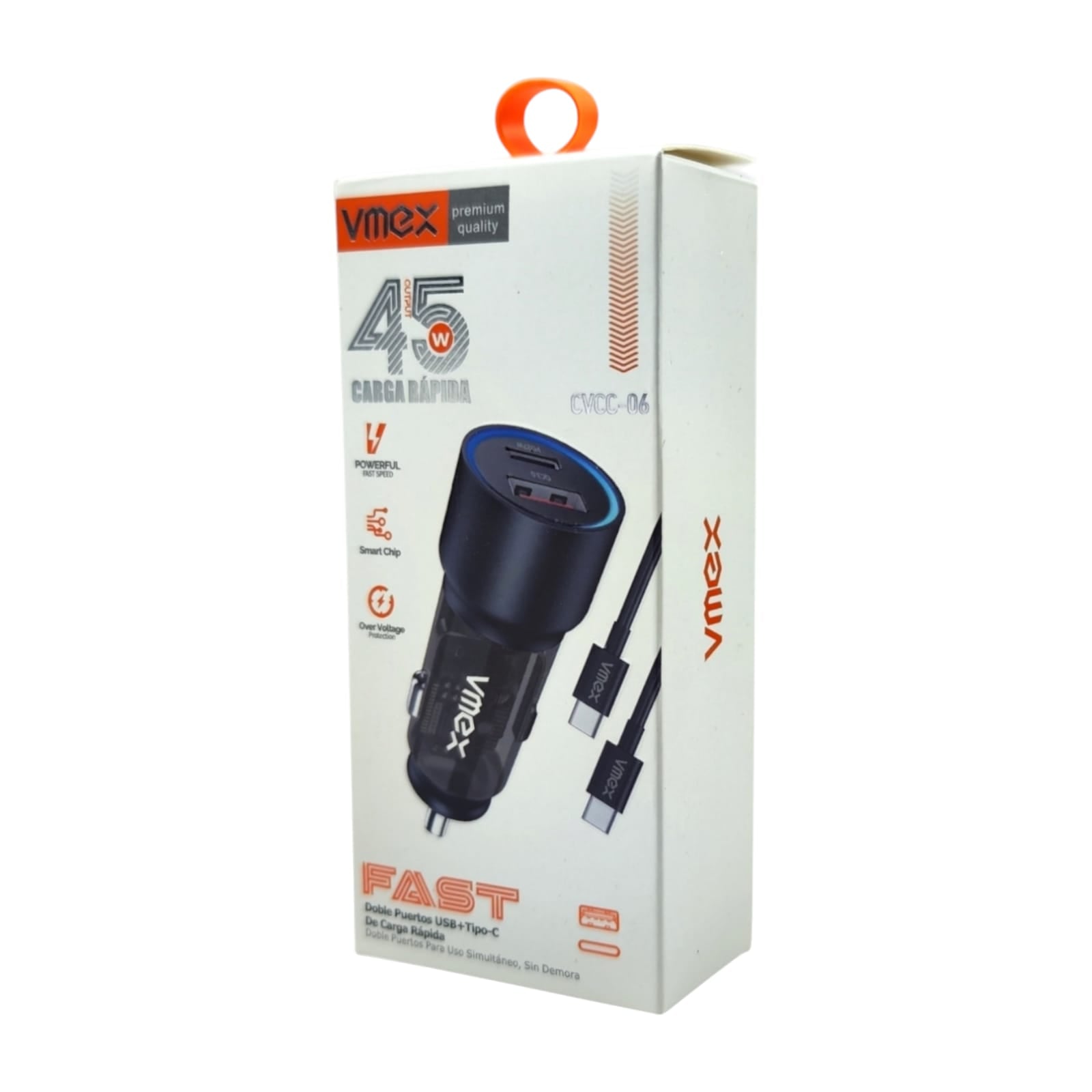 Cargador Para Carro Plug in VMEX VCC-06 Imagen principal del producto