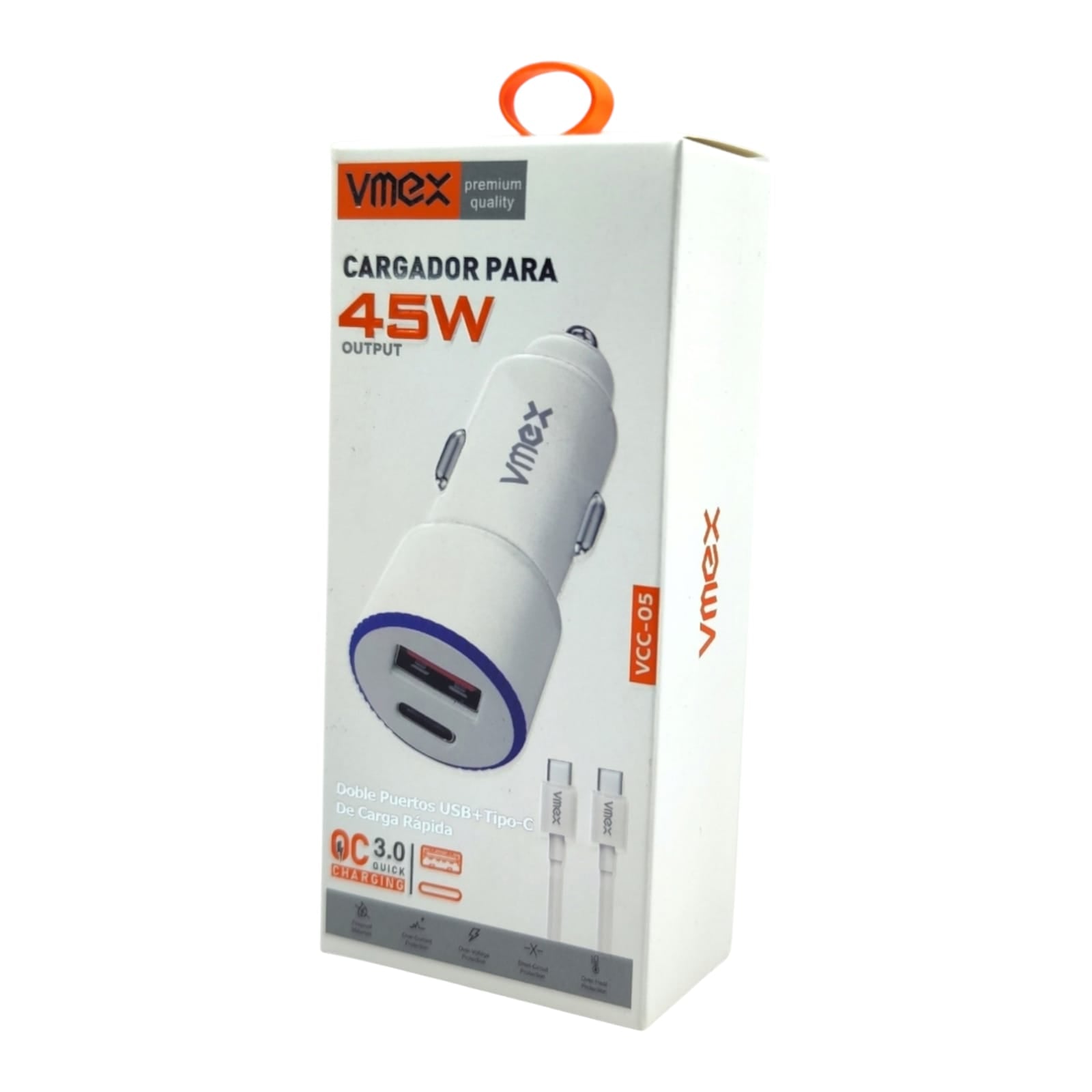 Cargador Para Carro Plug in VMEX VCC-05 Imagen principal del producto