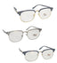 LENTES DE METAL CON AUMENTO