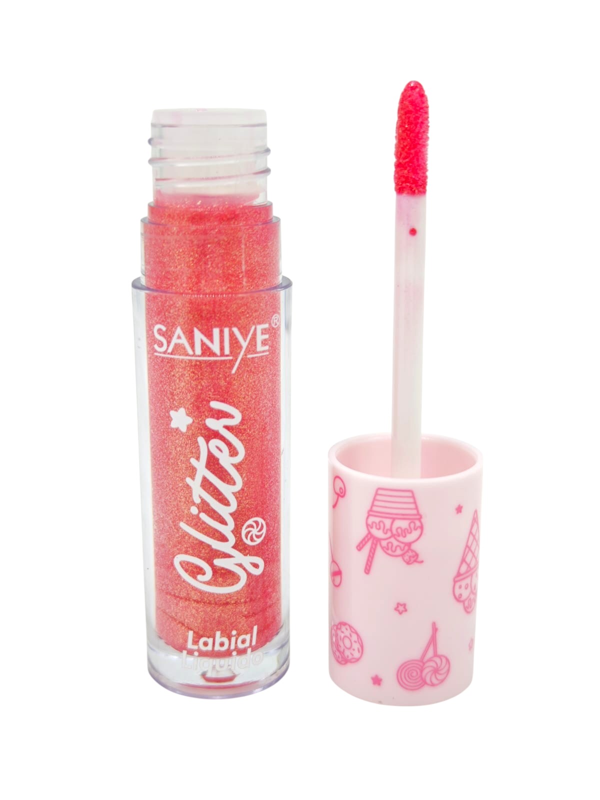 Brillo labial con glittler saniye L1335 Imagen principal del producto