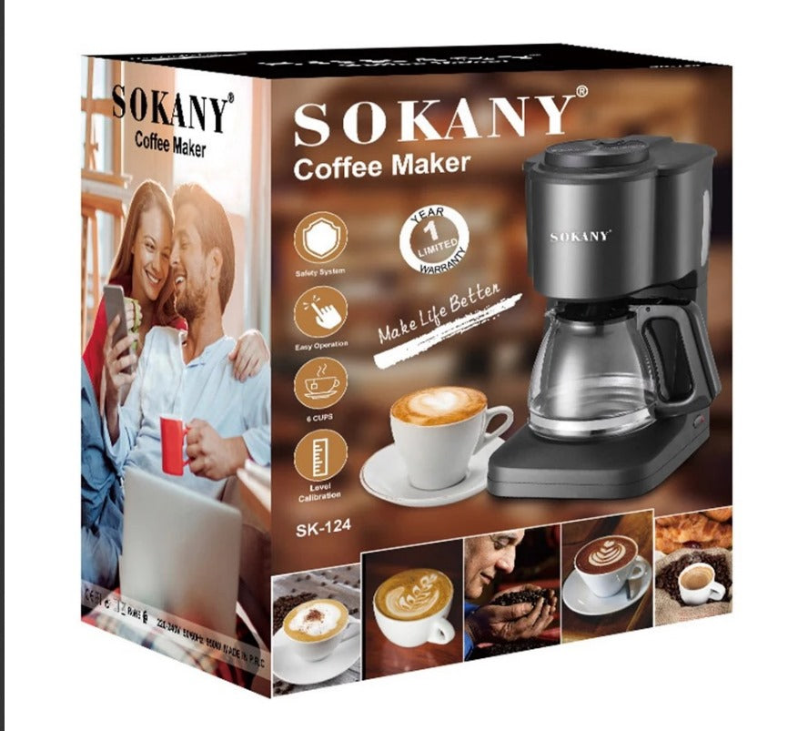 Cafetera electrica SOKANY HW-KFJ Imagen principal del producto