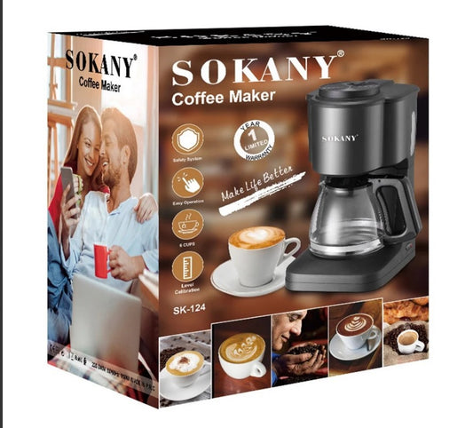 Cafetera electrica SOKANY HW-KFJ