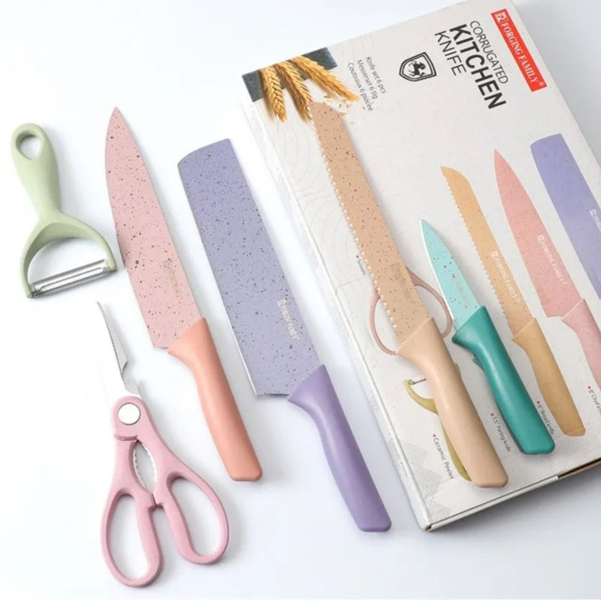 Kit de cuchillos de cocina FL-07