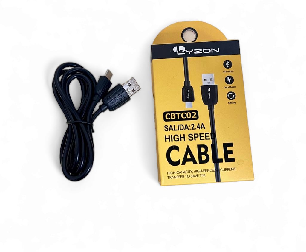 CDMX-Cable Tipo C LYZON CBTC02 Imagen secundaria del producto