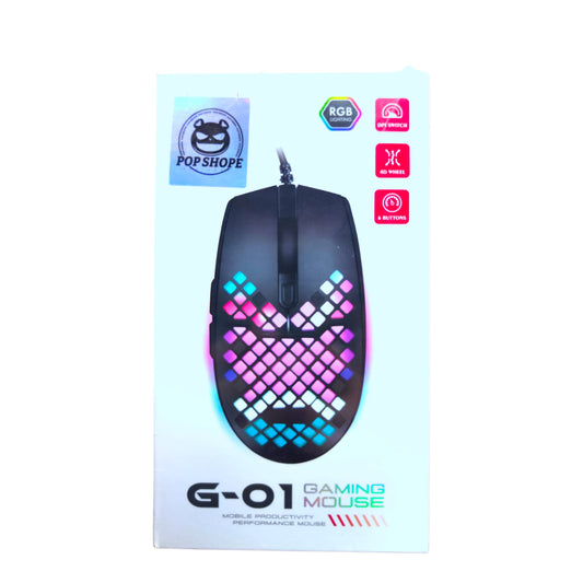 Mouse Gaming POP SHOPE g01-mouse