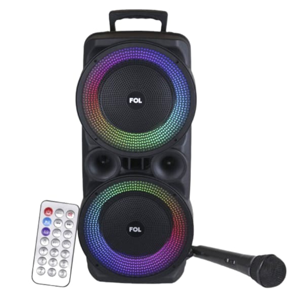 BOCINA PORTATIL CON MICROFONO  FS-L281 Imagen secundaria del producto