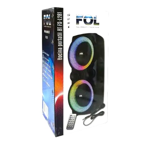 BOCINA PORTATIL CON MICROFONO  FS-L281 Imagen principal del producto