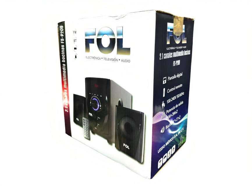 MINI COMPONENTE 3 BOCINAS   FS-P209 Imagen principal del producto