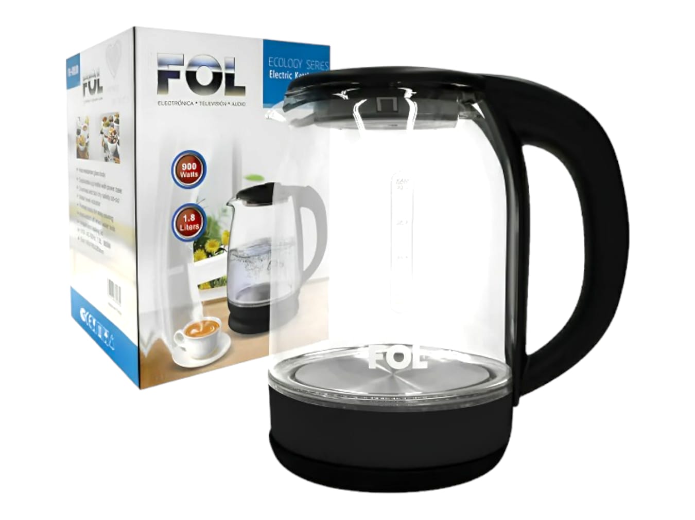 Tetera Hervidor Eléctrico FOL FK-M518 Imagen principal del producto