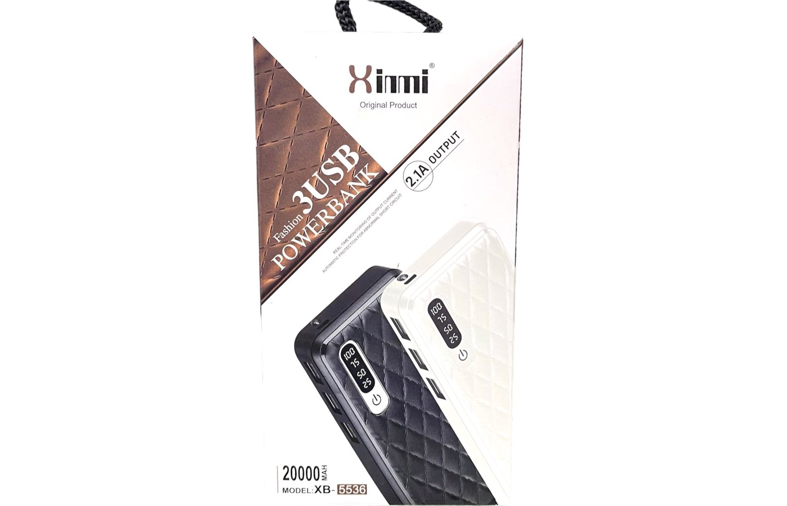 Power Bank Portatil 20000 mAh XINMI XB-5536 Imagen principal del producto