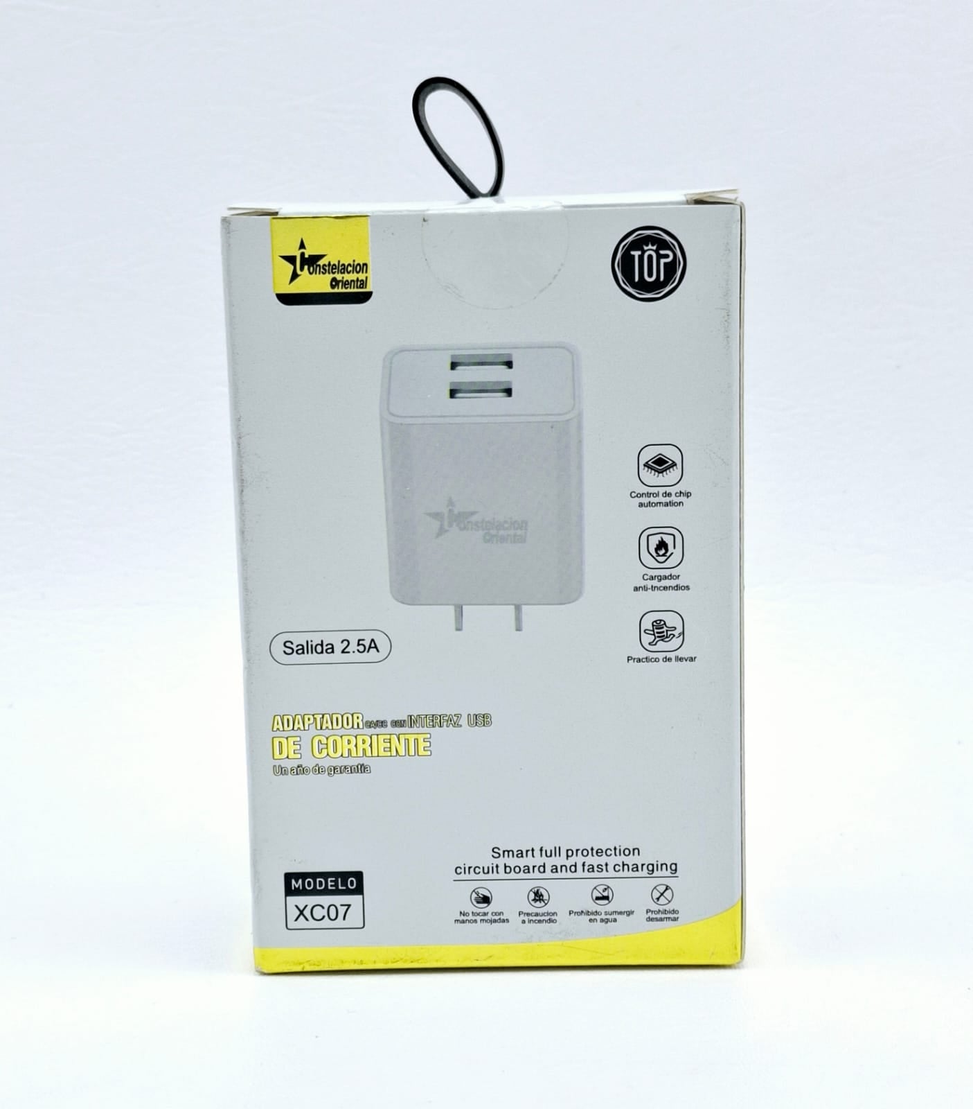 CUBO DUAL USB 2.5 A CONSTELACION ORIENTAL XC07 Imagen secundaria del producto