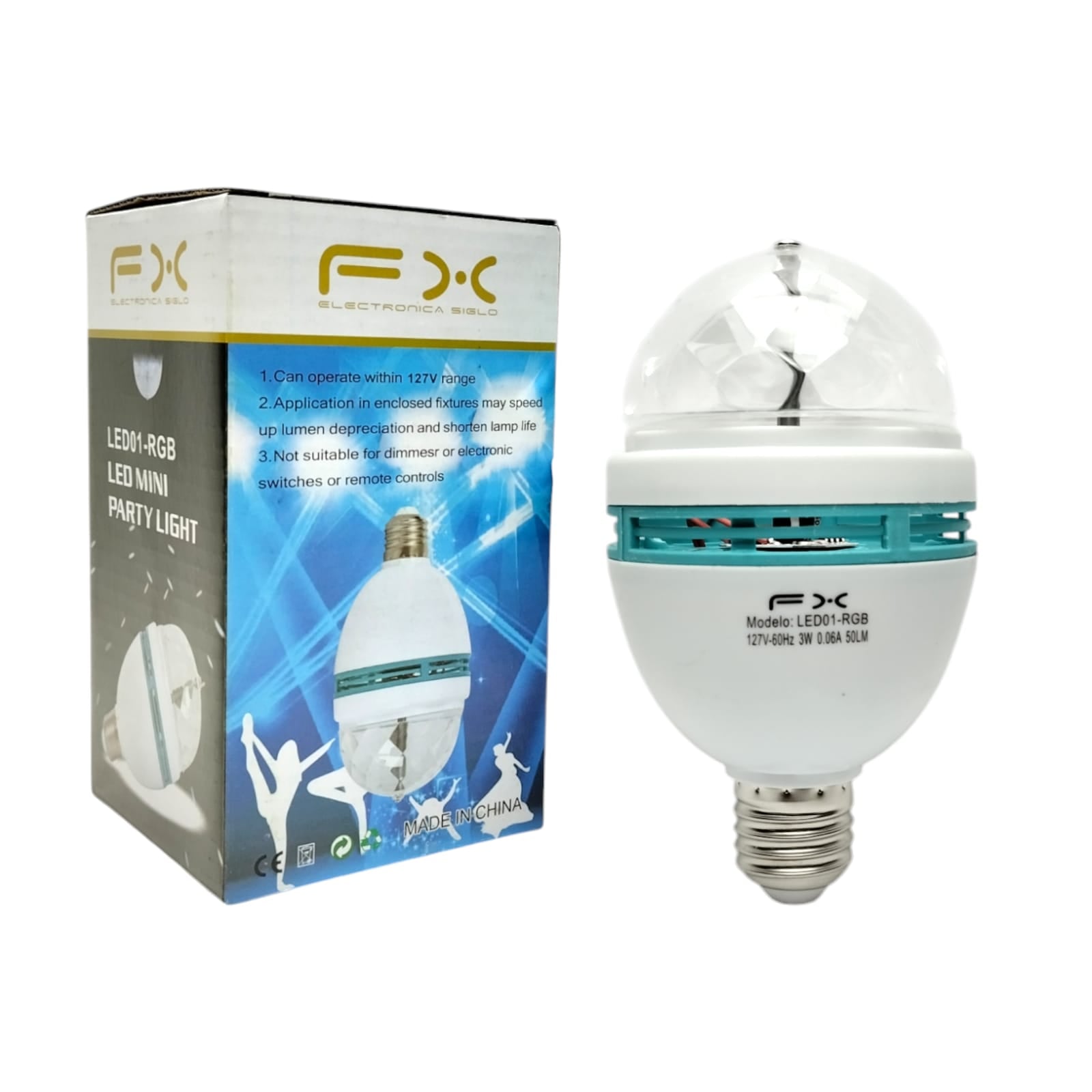 Foco RGB FX LED01-FOCOfiesta Imagen principal del producto