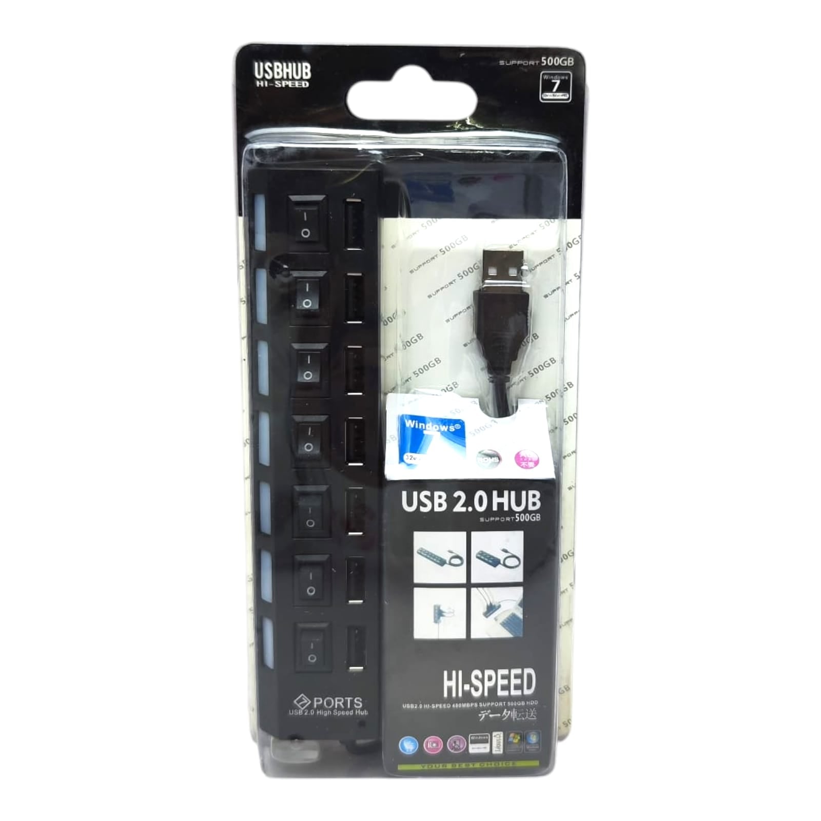 Hub Usb Multiplicador  ZENYU CL-H1-SPEED Imagen principal del producto