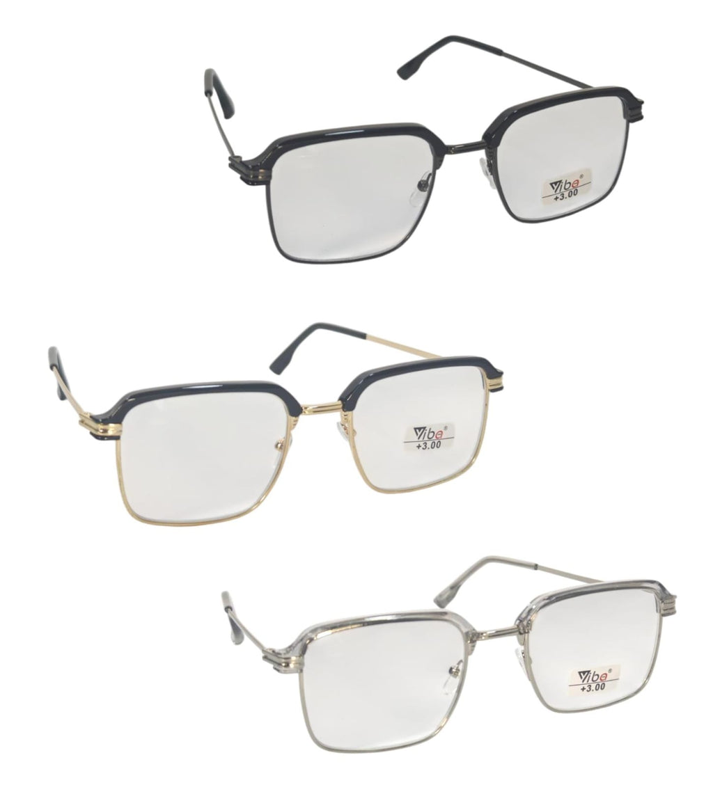 LENTES DE METAL CON AUMENTO