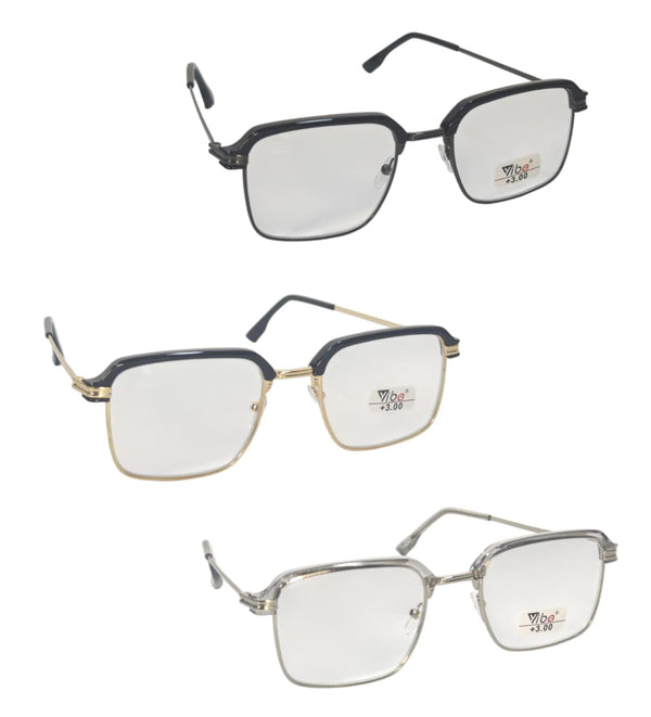 LENTES DE METAL CON AUMENTO