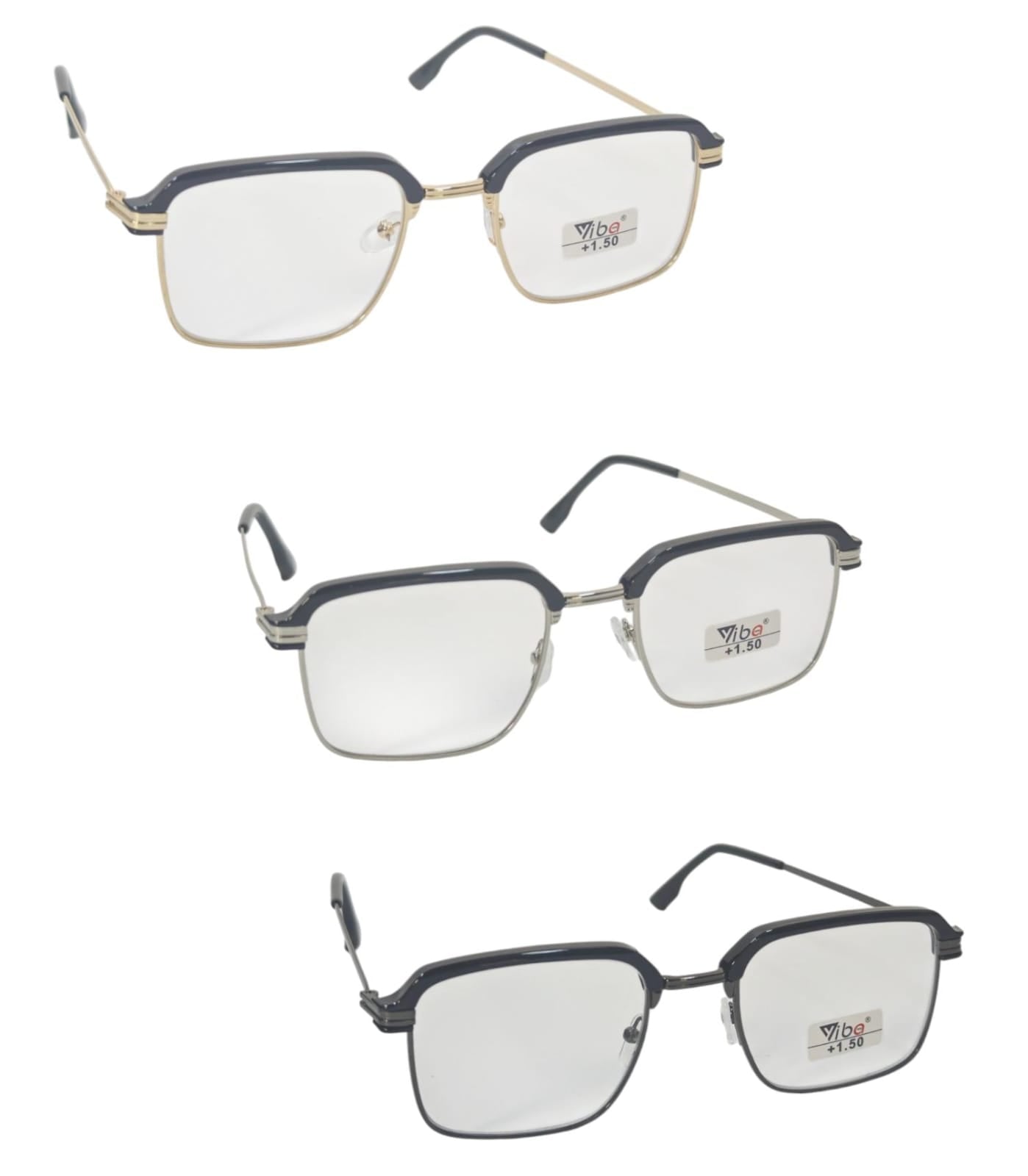 LENTES DE METAL CON AUMENTO Imagen secundaria del producto