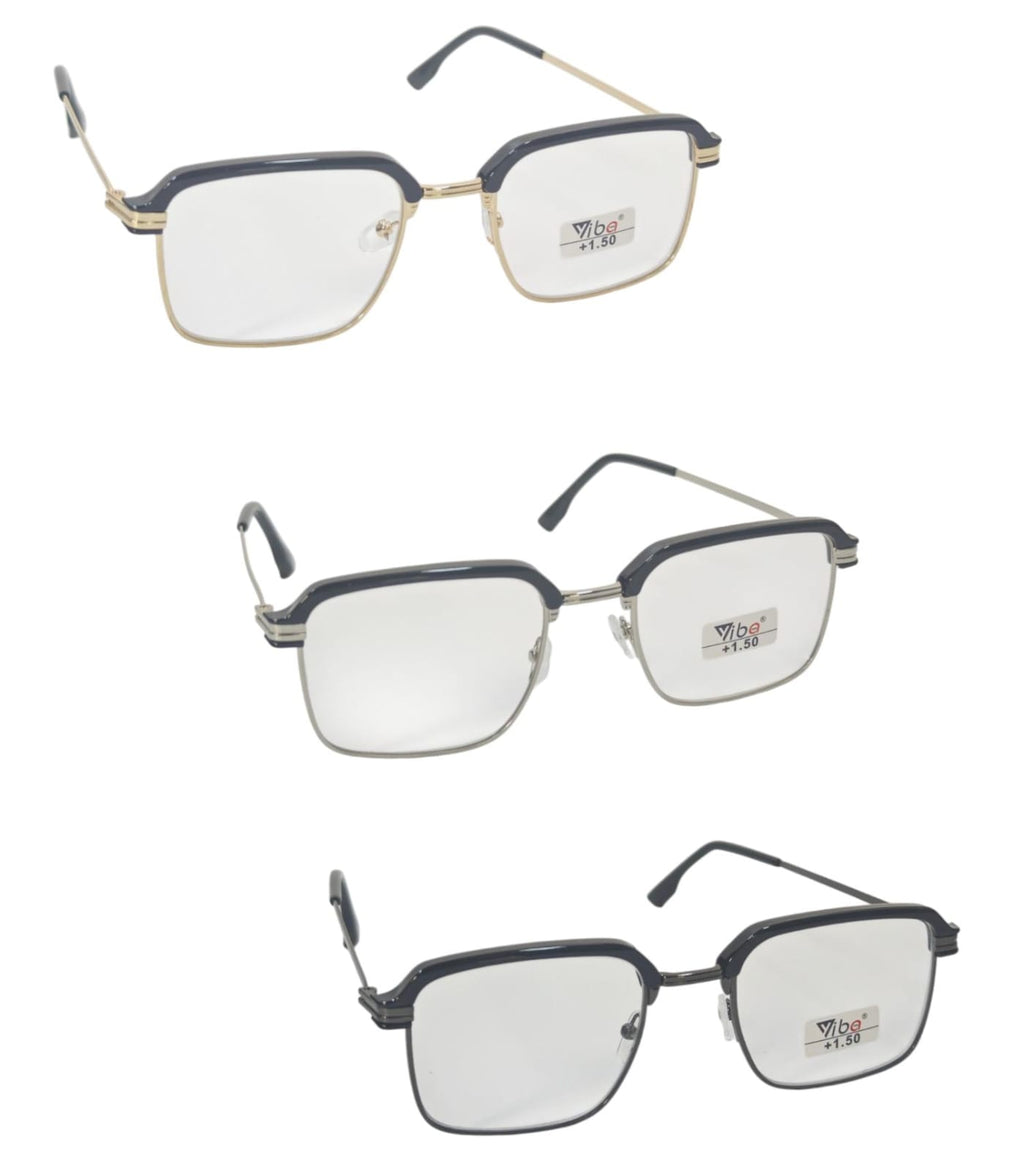 LENTES DE METAL CON AUMENTO