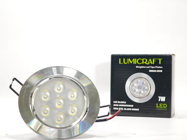 Lampara de Empotrado Dirigible LTH7W LUMICRAFT