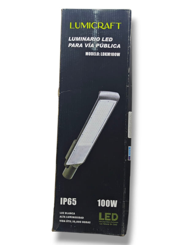LUMINARIO LED PARA VÍA PUBLICA 100W