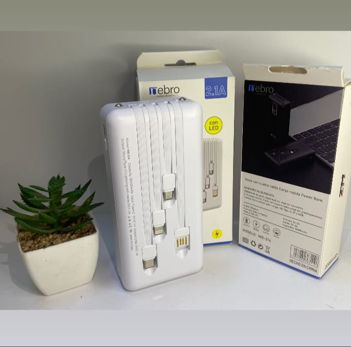 PowerBank 20,000Mah - WB-214 Imagen principal del producto
