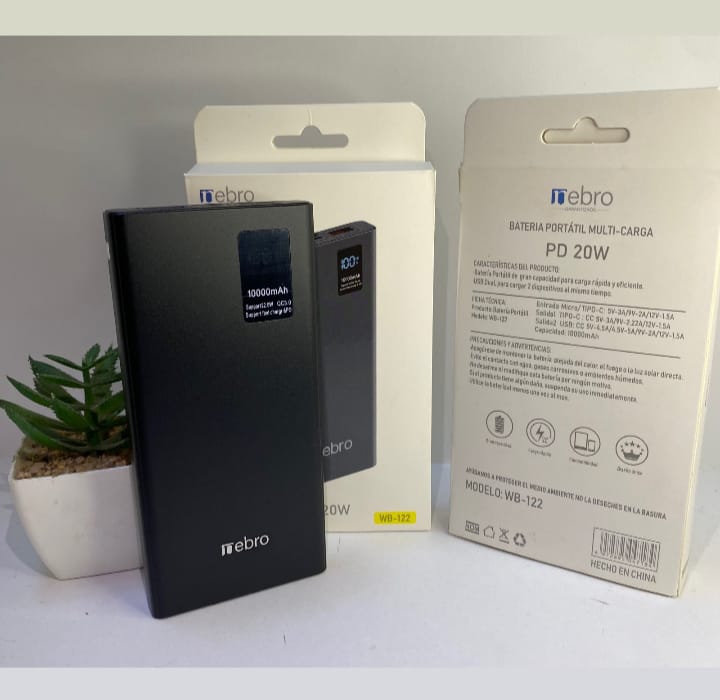 PowerBank 10,000mAh - WB-122 Imagen principal del producto