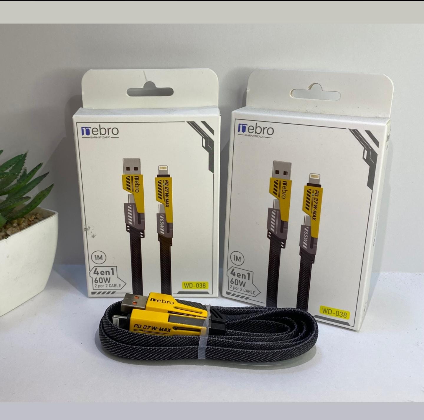 Cable 4en1 - WD-038 Imagen principal del producto