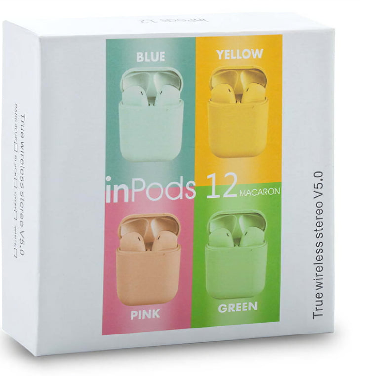 Audífonos Inalámbricos  Bluetooth ZENYU I12 Imagen principal del producto