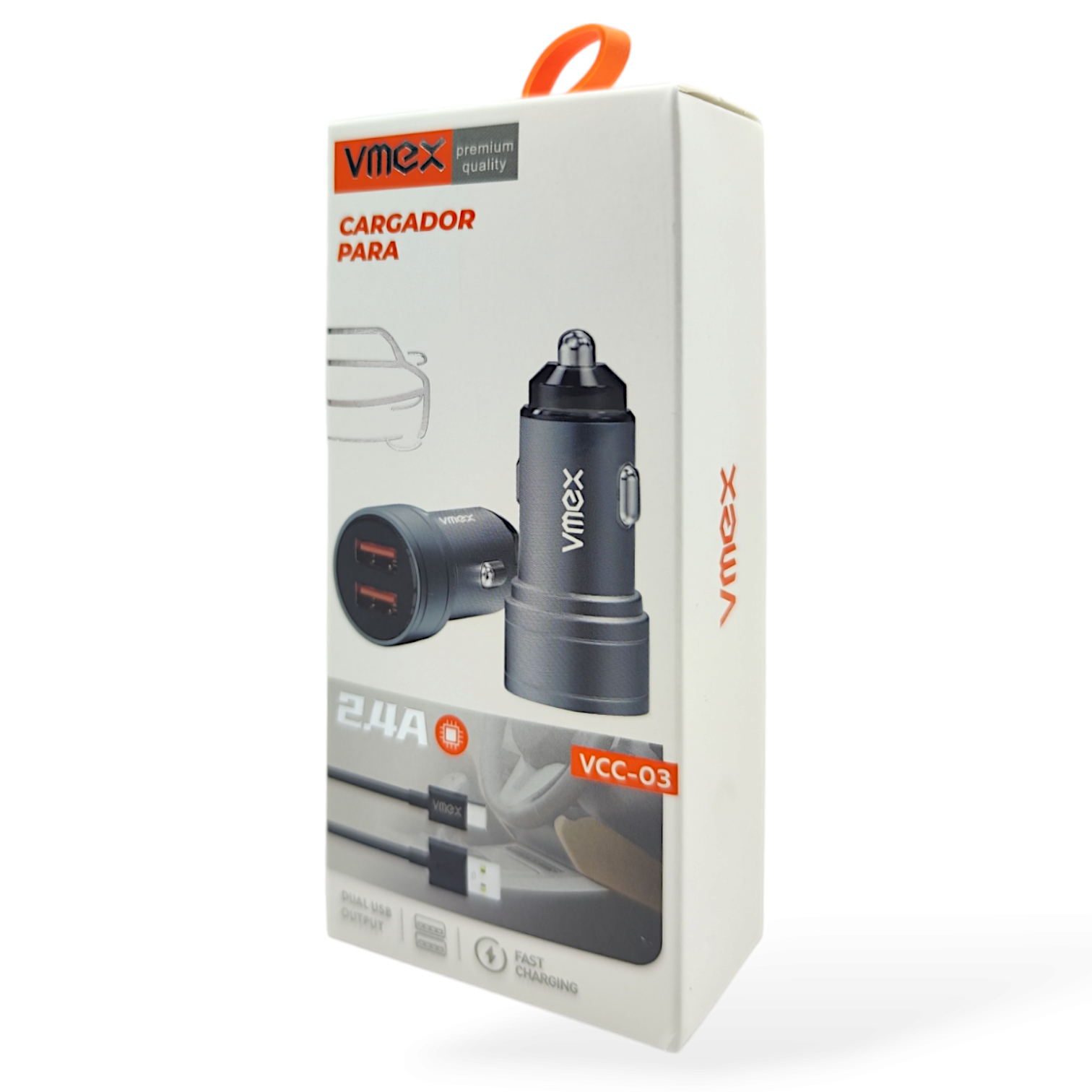Cargador Para Carro Plug in VMEX VCC-03 TIPO C Imagen principal del producto